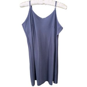 Vintage Nanette LePore Intimates Chemise Slip Navy Blue Size 10